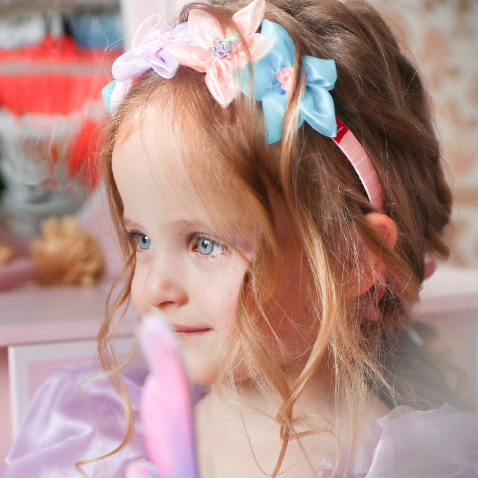 Diadeem lint Amy, multikleur