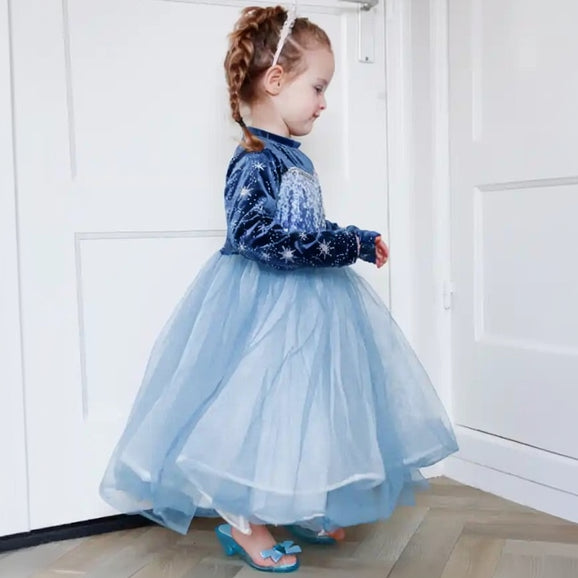 ReliBeauty Middeleeuwse jurk meisjes kinderen carnaval Halloween cosplay party, 130