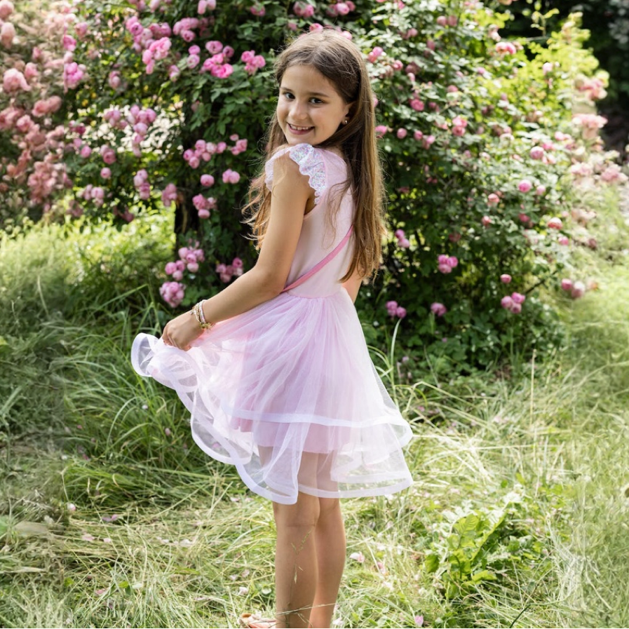 Roze Pailletten Zwierjurk