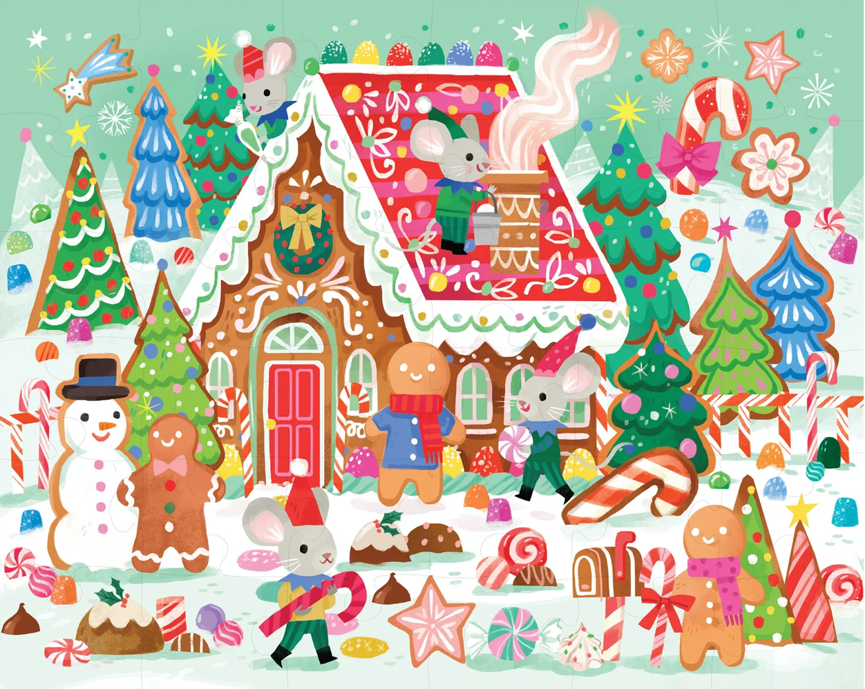 Gingerbread House 36-pc Puzzle - 3y+