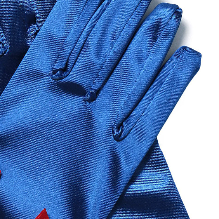 Handschoenen met strik - Donker blauw